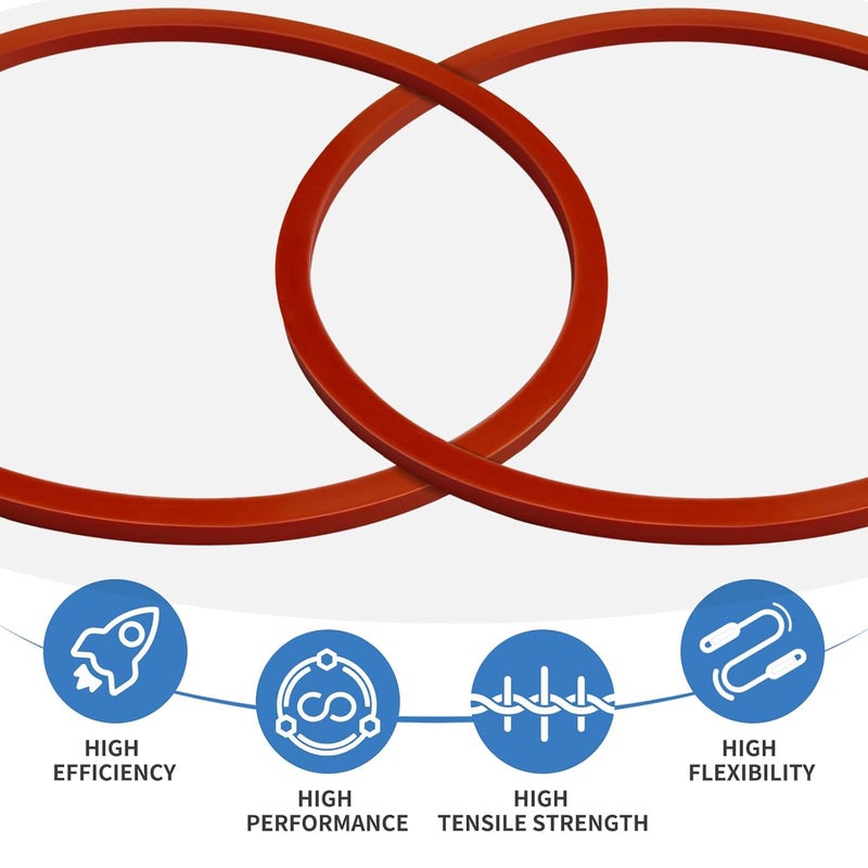 reedaw 2540 EZ10 for Tuttnauer Door Gasket Series 2540, 2540M, 2540MK, 2540E, 2540EA, 2540EK, EZ10K Door Seal Replacement Part #02610023 (NOT for 2340 Series) - Image 4